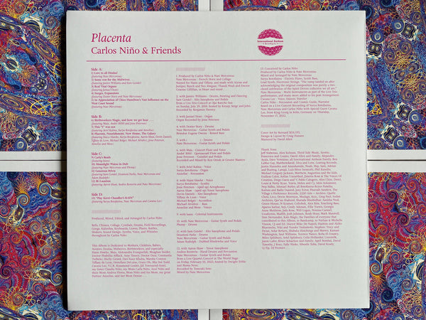 洋楽 CARLOS NINO / Placenta(2LP) Placenta(2LP/PLACENTAL PURPLE VINYL)/CARLOS NINO/カルロス