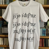 eë editions "International Phonetic Alphabet" T-SHIRT (WHITE )- S, L, XL