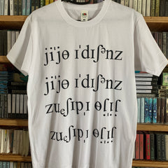 eë editions "International Phonetic Alphabet" T-SHIRT (WHITE )- S, L, XL