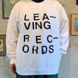 Leaving Records Classic Logo SWEATSHIRT M / L / XL
