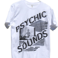 Psychic Sounds T-SHIRT - WHITE - M, L, XL