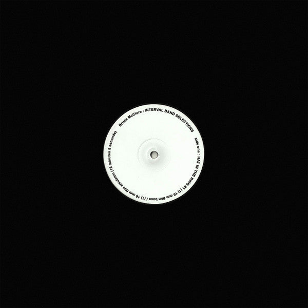 Bruce McClure // Interval Band Selections LP – Tobira Records