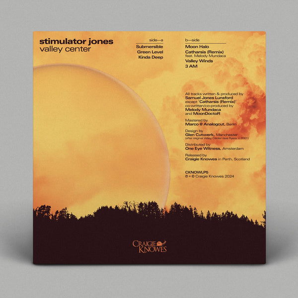 Stimulator Jones // Valley Center LP – Tobira Records