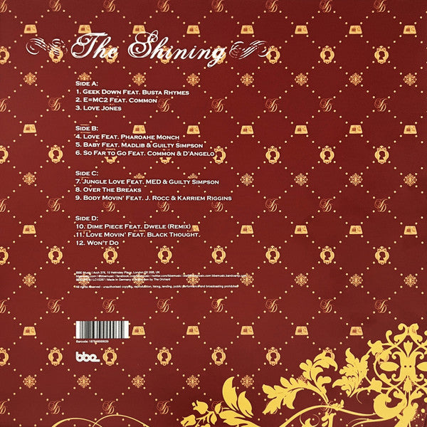 J Dilla The Shining レコード　オリジナル The Shining | J Dilla