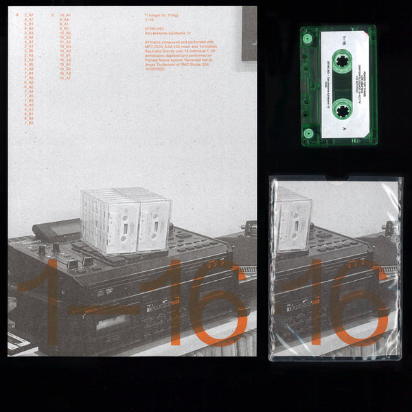 DJ Adagio for Things // 1–16 MIX TAPE – Tobira Records