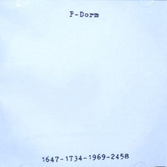 F-Dorm // 1647-1734–1969-2458 CD