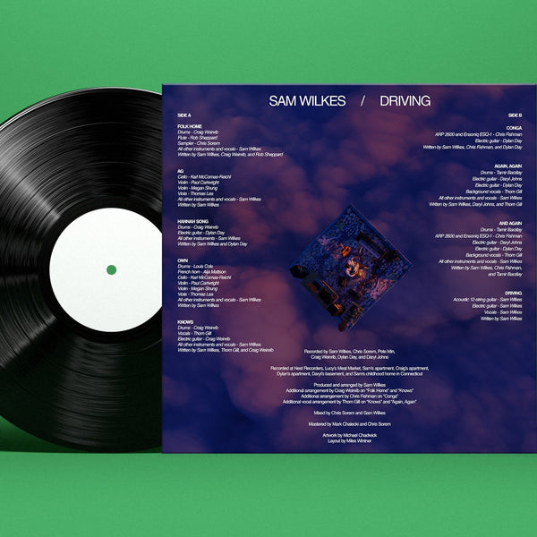 Sam Wilkes // DRIVING LP – Tobira Records