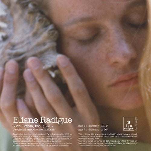 Eliane Radigue // Vice - Versa, Etc. LP – Tobira Records