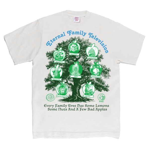 Goodbye Press // Eternal Family TV Tree T-SHIRT - M, L, XL 