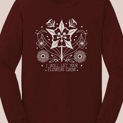 Adeline Hotel "Flowers" LONG SLEEVE M / L / XL