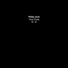 Philip Jeck // Vinyl Coda III-IV 2xLP