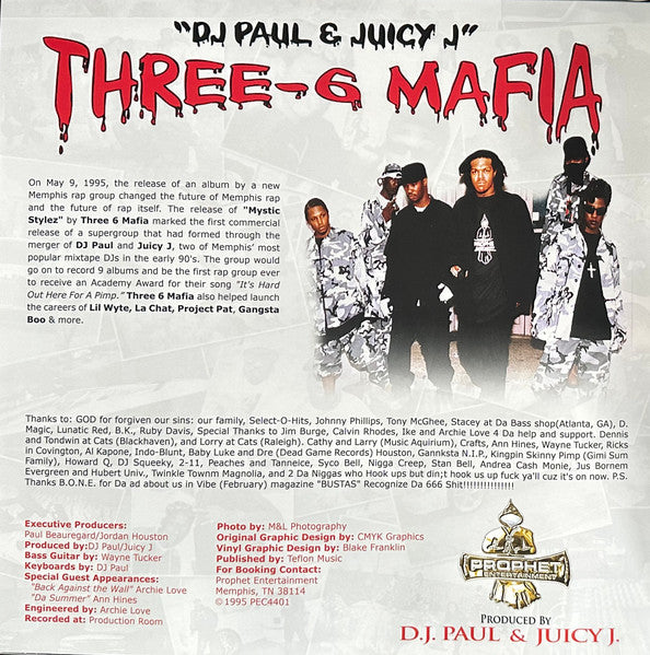 Three-6 Mafia // Mystic Stylez 2xLP – Tobira Records