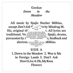 Gordan // Down In The Meadow LP