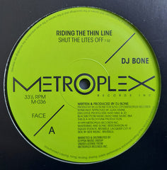 DJ Bone // Riding The Thin Line 12inch