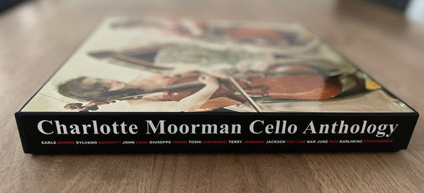 Charlotte Moorman // Cello Anthology 4xCD+BOOK+LP BOX – Tobira Records