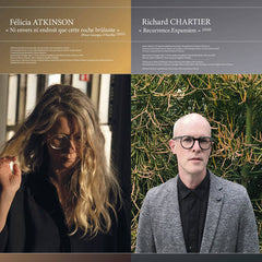 Félicia Atkinson / Richard Chartier // Ni envers ni endroit que cette roche brûlante (Pour Georgia O’Keeffe) / Recurrence.Expansion LP