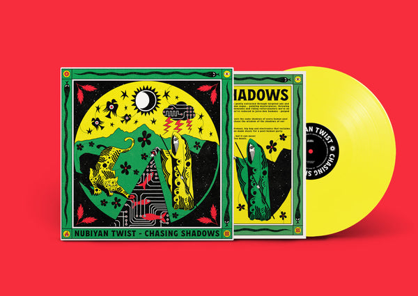 nobite ポップR　クレイジーシャッド　スピッティンイメージ ノーバイト Nubiyan Twist // Chasing Shadows LP [COLOR] – Tobira Records