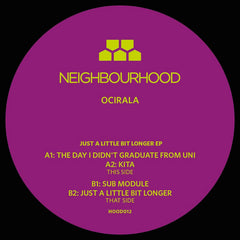 Ocirala // Just a Little Bit Longer EP 12inch