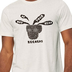 Out Of Your Head Records T-SHIRT - WHITE - M, XL