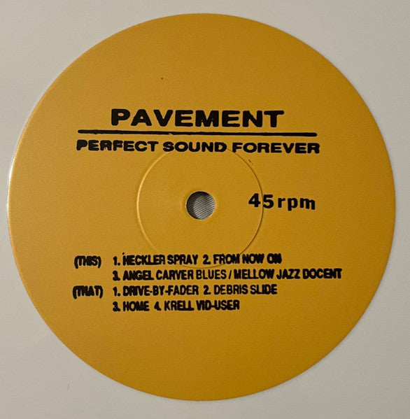 Pavement // Perfect Sound Forever 10inch [COLOR] – Tobira Records