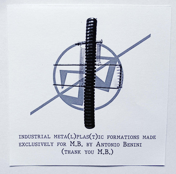 Maurizio Bianchi (M.B.) // Phonemissions CDr – Tobira Records