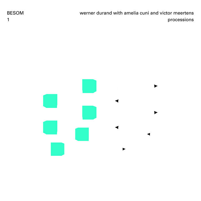werner durand with amelia cuni and victor meertens // processions 2xLP