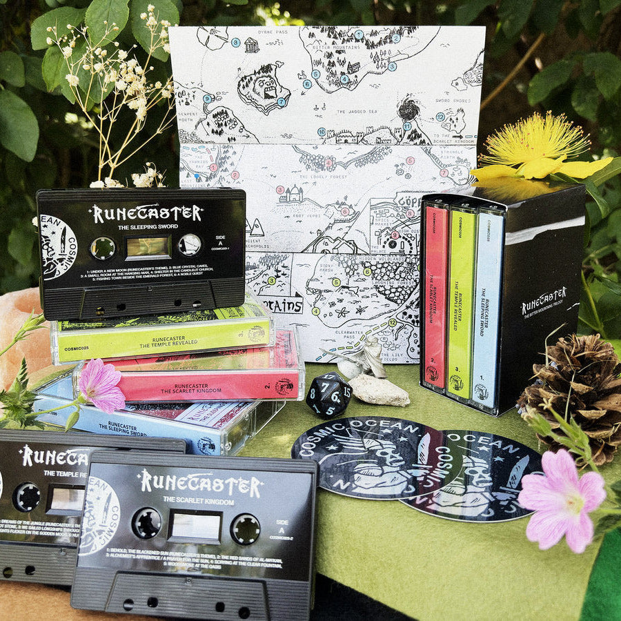 Runecaster // The Bitter Mountains Trilogy 3xTAPE BOX
