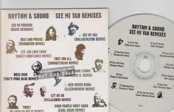 Rhythm & Sound // See Mi Yah (Remixes) CD – Tobira Records