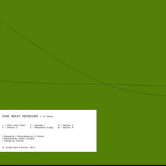 R. Pierre // Sine Wave Versions CDr