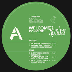 Don Glori // Welcome Remixes 12"