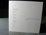 John Hudak and Miguel Angel Tolosa // Garten CD
