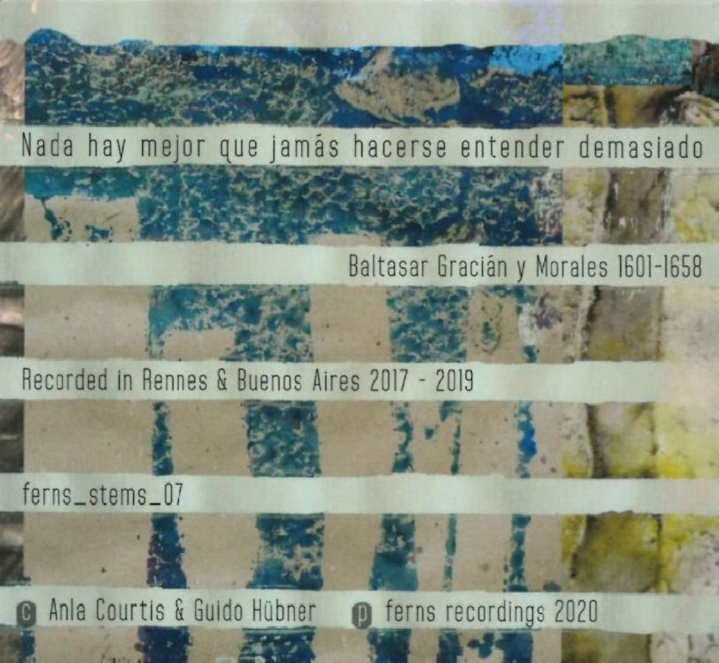 Anla Courtis/Das Synthetische Mischgewebe // Squenun CD