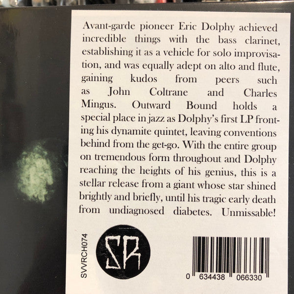 Eric Dolphy // Outward Bound LP – Tobira Records