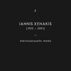 Iannis Xenakis // .Electroacoustic Works 5xLP / 5xCD BOX