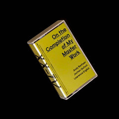 Andy Rantzen, Jochen Gutsch, Lawrence English // On the Completion of My Master Work TAPE