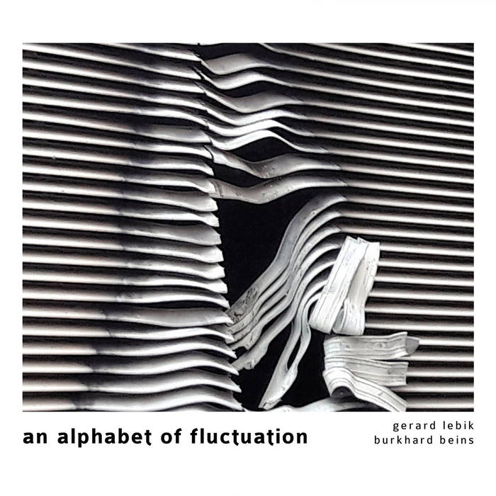 Gerard Lebik / Burkhard Beins // An Alphabet Of Fluctuation CD