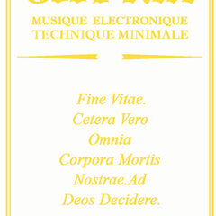 God's Acre // Musique Electronique Technique Minimale TAPE