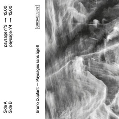 Bruno Duplant // Paysages sans âge II TAPE
