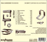 Paul Hubweber & dj sniff // No Litter CD