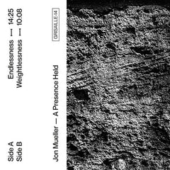 Jon Mueller // A Presence Held TAPE