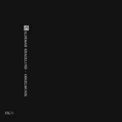 Valdemar Kragelund // Orgelmusik 2xTAPE