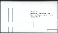 Minoru Sato aka s.a.s.w // fine pattern TAPE
