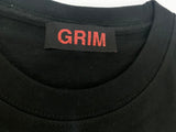 GRIM T-SHIRT L  BLACK