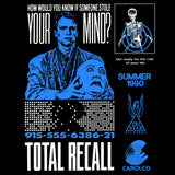 Goodbye Press // Total Recall By Bill Connors T-SHIRT - S, M, L, XL