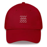 Mystery Circles Waveform 'DAD' CAP - BLACK / GREEN / RED