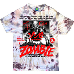 Goodbye Press // Dawn of the Dead T-SHIRT - TIE DYE/WHITE - S, M, L, XL