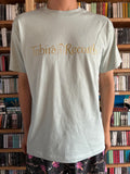 Tobira Records T-Shirt - Center Chest Logo w/ Kanji Print Reverse - OCEAN BLUE