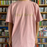 Tobira Records T-Shirt - Center Chest Logo w/ Kanji Print Reverse - PINK
