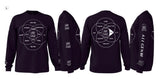 LEAVING RECORDS All Genre Venn-Diagram Long-Sleeve - BLACK - S / M / L / XL