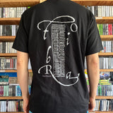 Tobira Records Organic Cotton T-Shirt - Black - Center Chest / Kanji Logo - M, L, XL
